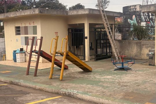 Área externa de apartamento à venda com 2 quartos, 49m² em Jardim Francisco Mendes, São Paulo