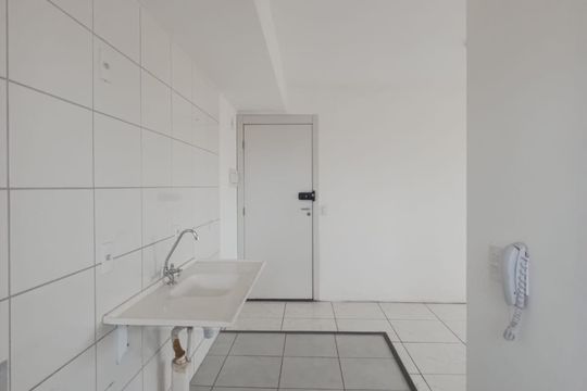 Cozinha e Área de Serviço de apartamento para alugar com 2 quartos, 42m² em Santo Antonio da Prata, Belford Roxo