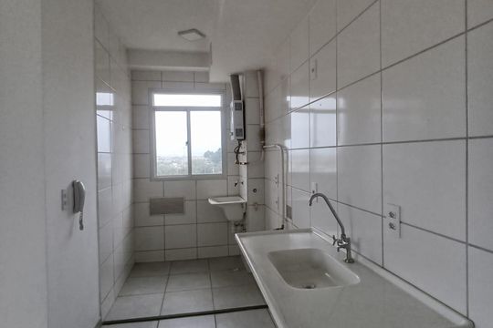 Cozinha e Área de Serviço de apartamento para alugar com 2 quartos, 42m² em Santo Antonio da Prata, Belford Roxo