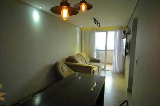 Sala de apartamento à venda com 2 quartos, 52m² em Jd N Sra de Fatima, São Bernardo do Campo
