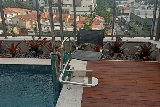 Área comum - Piscina de apartamento à venda com 3 quartos, 168m² em Brooklin, São Paulo