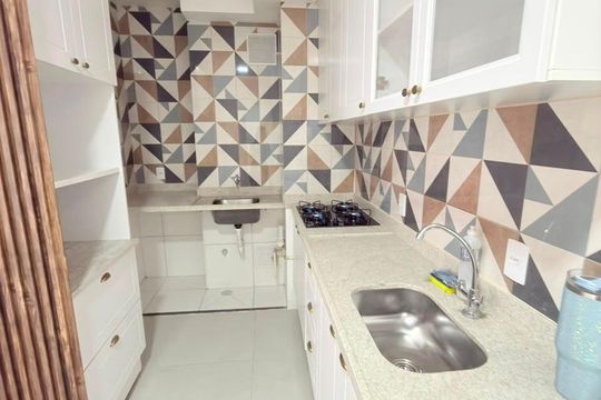 Cozinha de apartamento à venda com 2 quartos, 38m² em Vila Pirituba, São Paulo