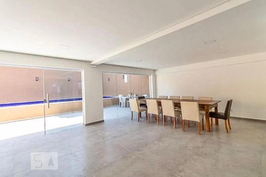 Área comum - Salão de festas de kitnet/studio para alugar com 1 quarto, 45m² em Floresta, Belo Horizonte