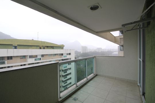 Sala - Varanda de apartamento à venda com 2 quartos, 65m² em Recreio dos Bandeirantes, Rio de Janeiro