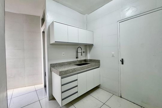 Cozinha de apartamento para alugar com 3 quartos, 115m² em Nova Floresta, Belo Horizonte