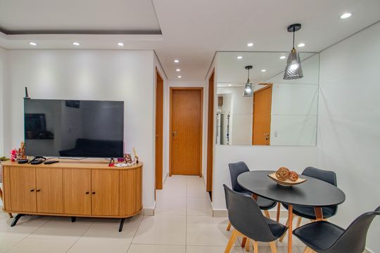 Sala de apartamento para alugar com 2 quartos, 51m² em Morro Santana, Porto Alegre