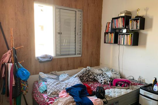Quarto de apartamento para alugar com 2 quartos, 56m² em Casa Branca, Suzano