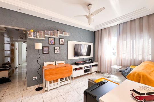 Sala de apartamento à venda com 2 quartos, 62m² em Suísso, São Bernardo do Campo