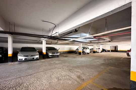 Área comum - Garagem de apartamento à venda com 2 quartos, 62m² em Suísso, São Bernardo do Campo
