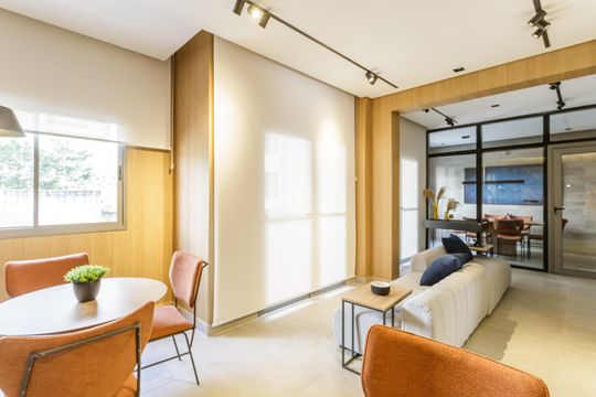 Área comum de apartamento para alugar com 1 quarto, 25m² em Vila Nova Conceição, São Paulo