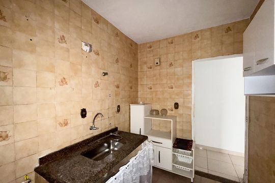 Cozinha  de apartamento à venda com 2 quartos, 68m² em Independência, São Bernardo do Campo