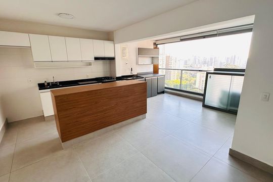 Sala/cozinha de apartamento à venda com 2 quartos, 85m² em Vila Clementino, São Paulo