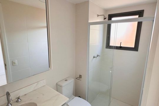 Banheiro de apartamento à venda com 2 quartos, 85m² em Vila Clementino, São Paulo