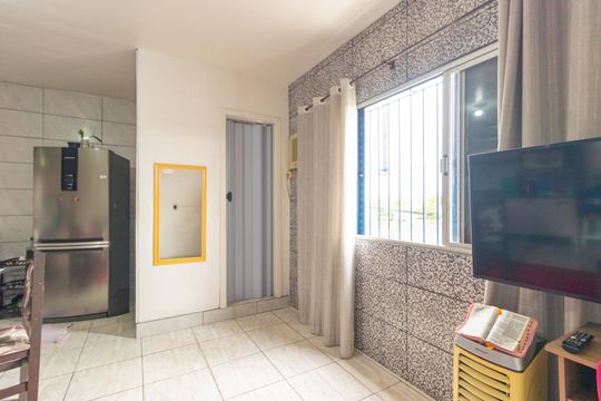 Sala de apartamento à venda com 1 quarto, 48m² em Niterói, Canoas