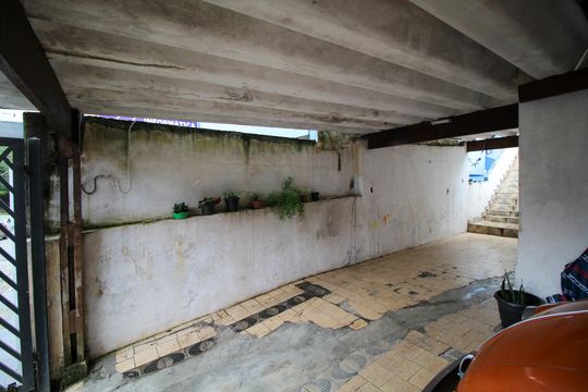 Quintal e Garagem de casa à venda com 2 quartos, 123m² em Boa Vista, São Caetano do Sul