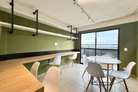 Área externa de apartamento para alugar com 3 quartos, 74m² em Tarumã, Pinhais
