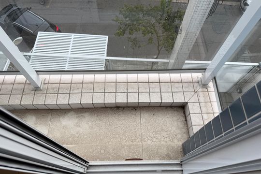 Sacada da Suíte de apartamento para alugar com 2 quartos, 62m² em Ponta da Praia, Santos