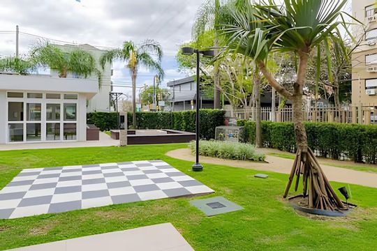 Área externa de apartamento para alugar com 3 quartos, 83m² em São Geraldo, Porto Alegre