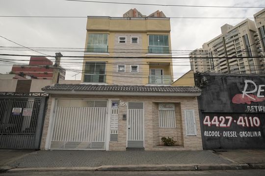 Fachada do Prédio de apartamento para alugar com 2 quartos, 130m² em Casa Branca, Santo André