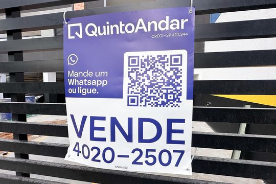 Placa de apartamento à venda com 2 quartos, 117m² em Centro, São Bernardo do Campo