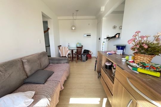 Sala de apartamento para alugar com 2 quartos, 47m² em Jardim do Lago, São Paulo