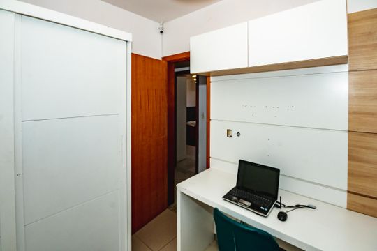 Quarto 2 de apartamento à venda com 3 quartos, 66m² em Vila Jardim Leblon, Belo Horizonte