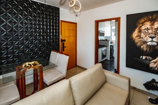 Apartamento à venda com 3 quartos, 66m² em Vila Jardim Leblon, Belo Horizonte
