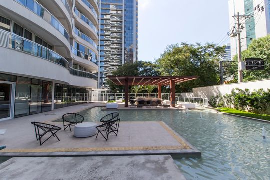 Área comum de apartamento à venda com 2 quartos, 90m² em Empresarial 18 do Forte, Barueri