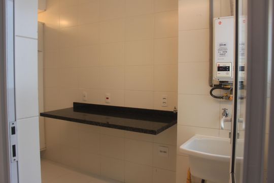 Área de Serviço de apartamento para alugar com 3 quartos, 162m² em Cerâmica, São Caetano do Sul