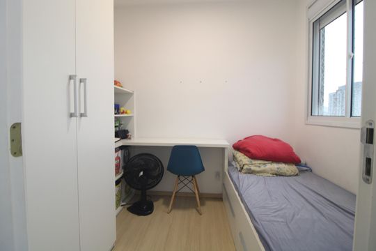 Quarto 2 de apartamento para alugar com 2 quartos, 35m² em Jardim Prudência, São Paulo