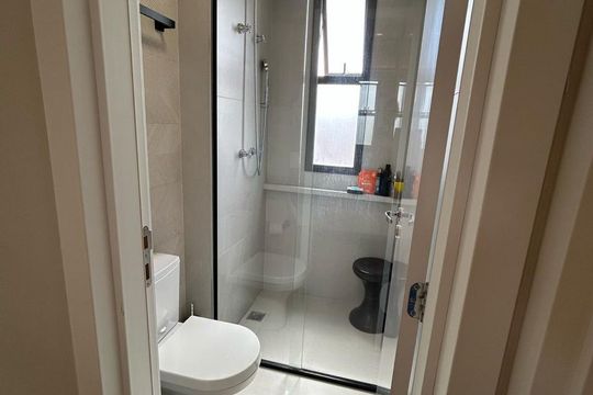 Banheiro de apartamento à venda com 4 quartos, 134m² em Serra, Belo Horizonte