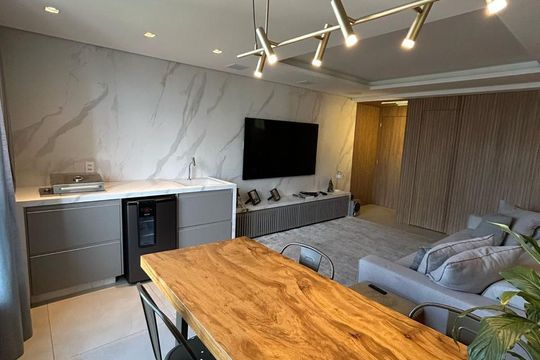 Sala de apartamento à venda com 4 quartos, 134m² em Serra, Belo Horizonte