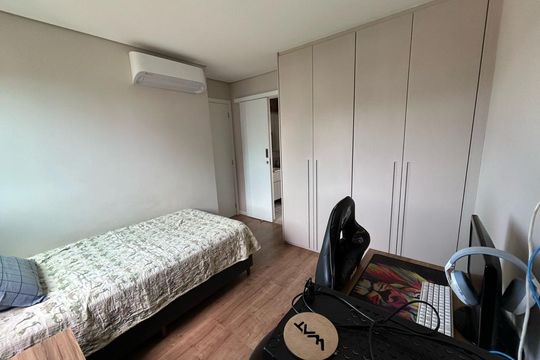 Quarto de apartamento à venda com 4 quartos, 134m² em Serra, Belo Horizonte