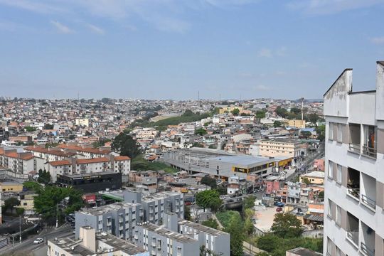 Vista do Quarto 2 de apartamento para alugar com 2 quartos, 47m² em Jardim Mitsutani, São Paulo