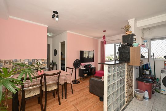 Sala de apartamento para alugar com 2 quartos, 47m² em Jardim Mitsutani, São Paulo