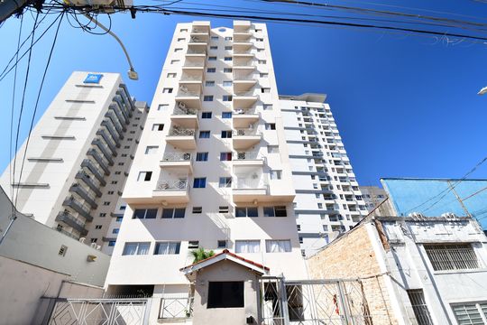 Fachada / Placa de apartamento para alugar com 1 quarto, 60m² em Centro, Campinas