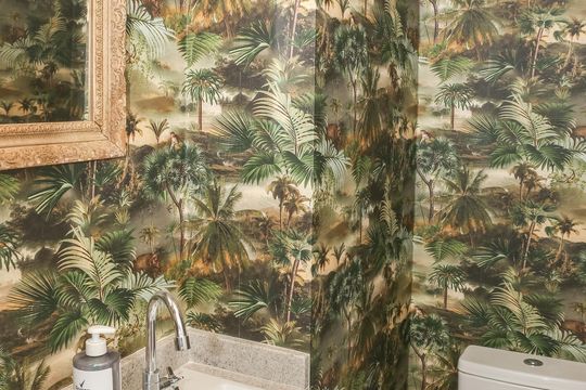 Lavabo de apartamento para alugar com 1 quarto, 45m² em Perdizes, São Paulo