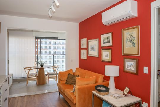 Apartamento para alugar com 1 quarto, 45m² em Perdizes, São Paulo