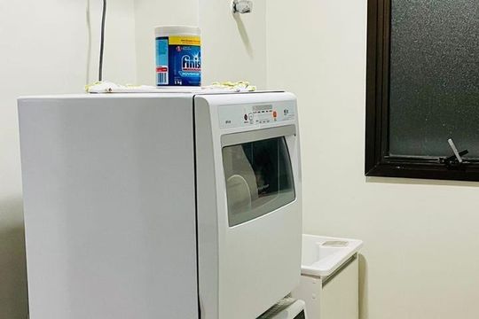 Área de serviço de apartamento à venda com 2 quartos, 72m² em Vila Marieta, Campinas