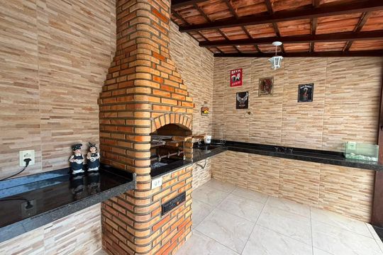 Churrasqueira de casa à venda com 4 quartos, 249m² em Havaí, Belo Horizonte
