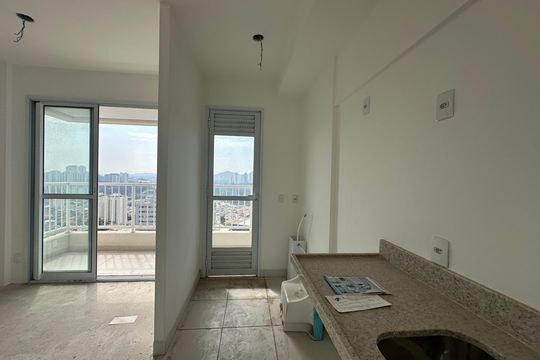 Cozinha de apartamento à venda com 1 quarto, 45m² em Vila Nilva, Barueri