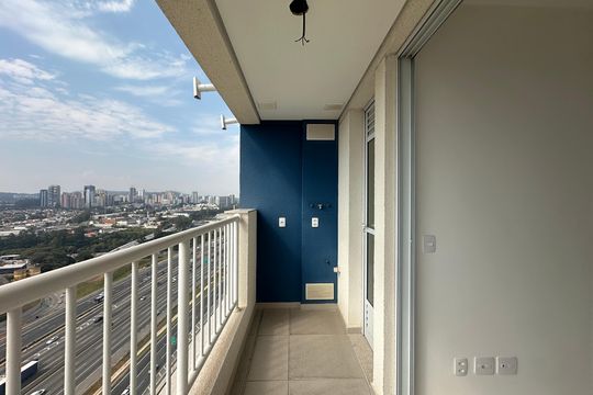 Varanda de apartamento à venda com 1 quarto, 45m² em Vila Nilva, Barueri