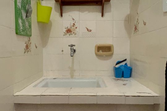 Cozinha de kitnet/studio para alugar com 1 quarto, 44m² em Jardins, São Paulo