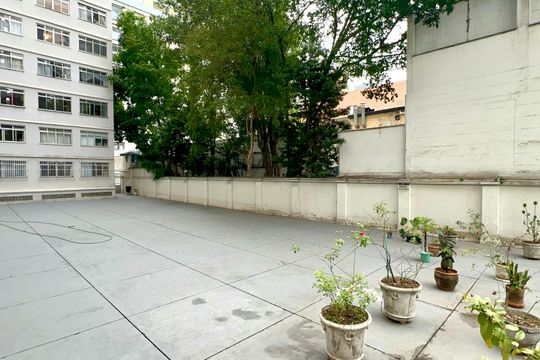Área comum de kitnet/studio para alugar com 1 quarto, 44m² em Jardins, São Paulo