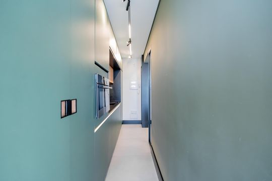 Cozinha de apartamento para alugar com 1 quarto, 70m² em Empresarial 18 do Forte, Barueri