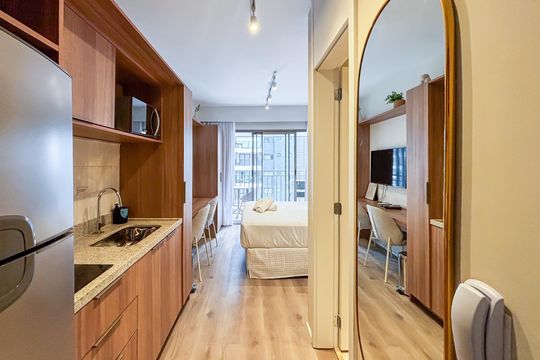 Apartamento à venda com 1 quarto, 26m² em Cerqueira César, São Paulo