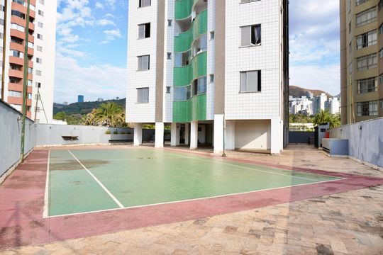 Área comum - Quadra  de apartamento para alugar com 2 quartos, 121m² em Estoril, Belo Horizonte