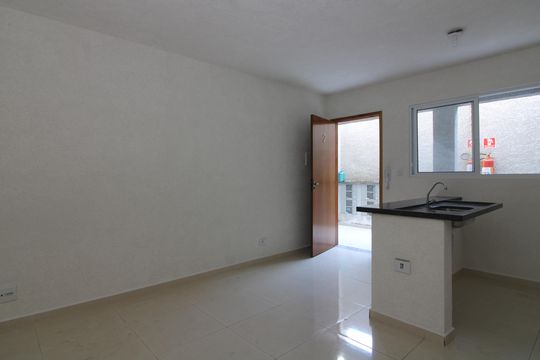 sala / quarto / cozinha de kitnet/studio para alugar com 1 quarto, 34m² em Vila Sao Geraldo, São Paulo