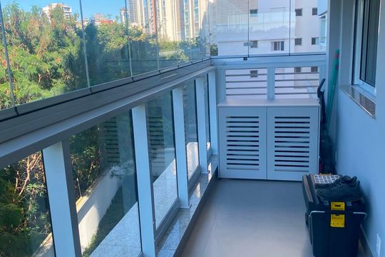 Varanda de casa de condomínio à venda com 2 quartos, 67m² em Taquaral, Campinas