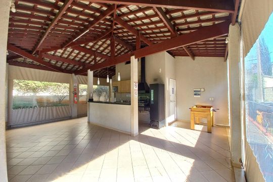 Área comum - Churrasqueira de apartamento à venda com 2 quartos, 52m² em Loteamento Parque São Martinho, Campinas